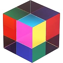 Amazon | ZhuoChiMall ム カラーキューブ アクリル キューブ